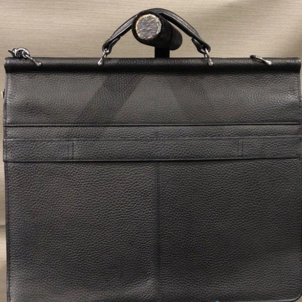 Reaction Kenneth Cole Leather Laptop Briefcase NWT